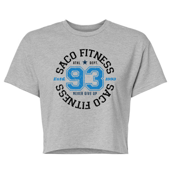 VINTAGE STAMP - WOMEN'S CROP T-SHIRT - $H7ZAKW$ Thumbnail